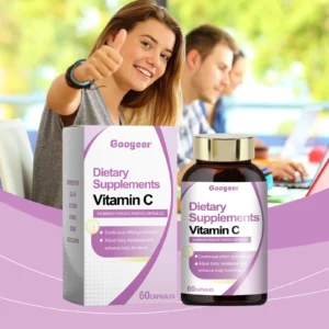 Women's Vitamin C Probiotic Supplement Capsule
