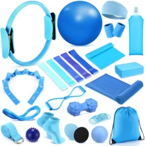 24 Pcs Home Pilates Essentials Kit for Women